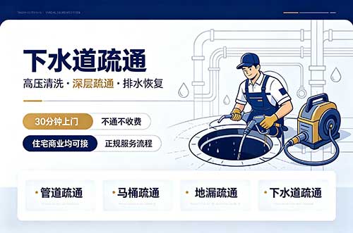 铁岭下水道疏通